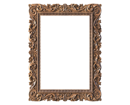 Rectangular frame, 3d models (stl)