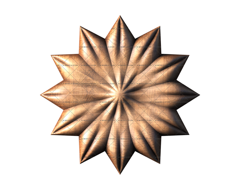 Rosettes, 3d models (stl)