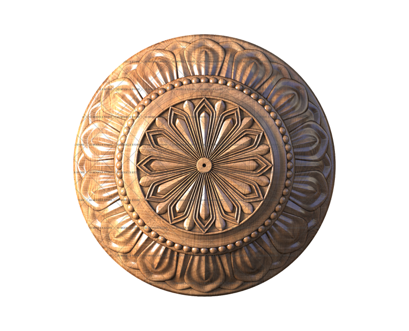 Rosette, 3d models (stl)