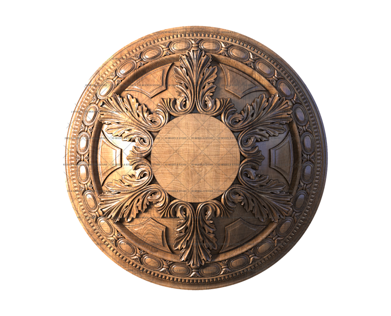 Rosette, 3d models (stl)