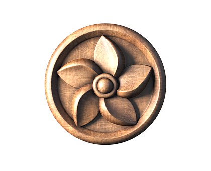 Rosette, 3d models (stl)