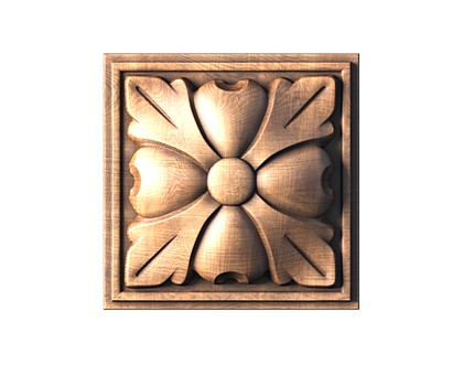 Rosette, 3d models (stl)