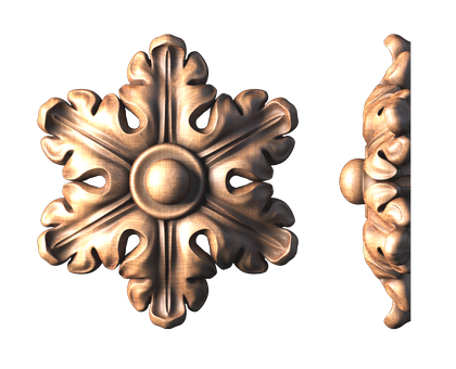 Rosette, 3d models (stl)