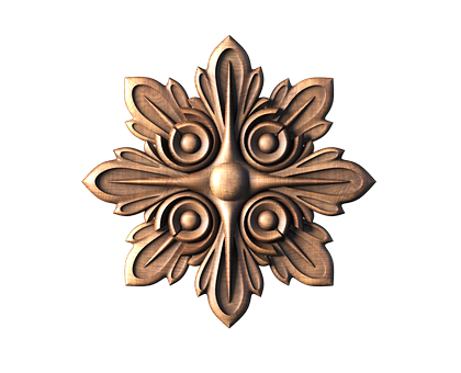 Rosettes, 3d models (stl)