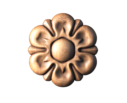 Rosette, 3d models (stl)