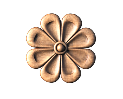 Rosettes, 3d models (stl)