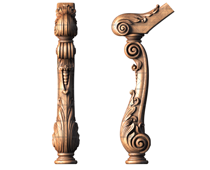 Column, 3d models (stl)