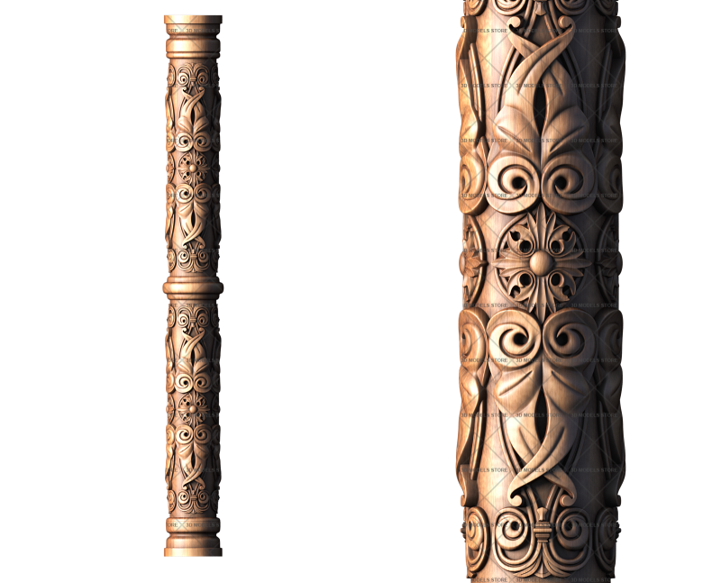 Column, 3d models (stl)