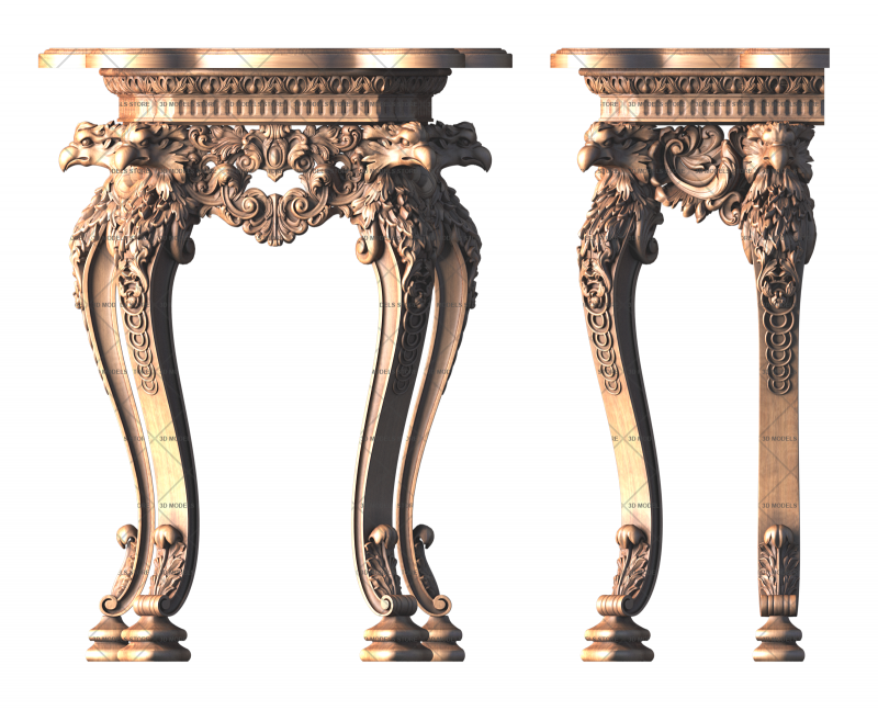 Console table, 3d models (stl)