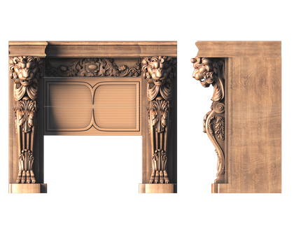 Console table, 3d models (stl)