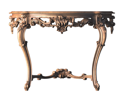 Console table, 3d models (stl)