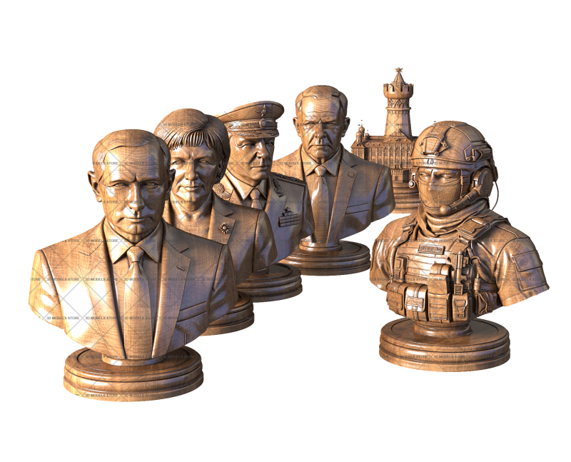 Russia Chess, 3d models (stl)
