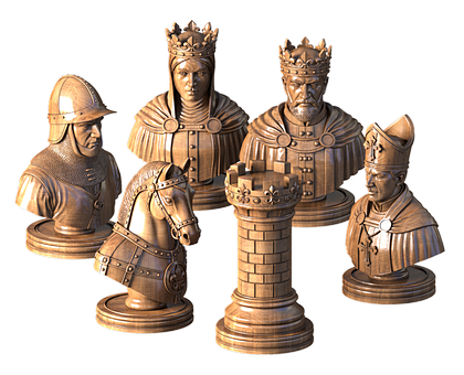 French Medieval, 3d models (stl)