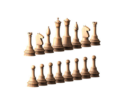 Staunton chess, 3d models (stl)