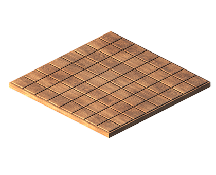 Chessboard, 3d models (stl)