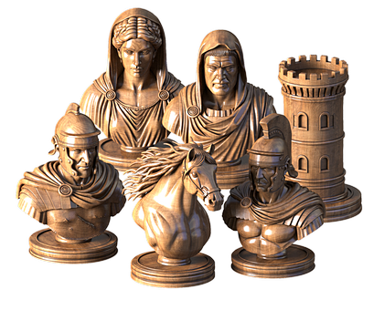 Set, Ancient Rome, 3d models (stl)
