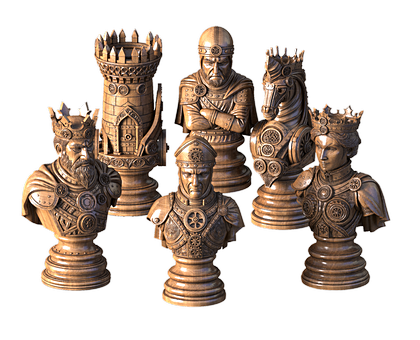 Chess set, 3d models (stl)