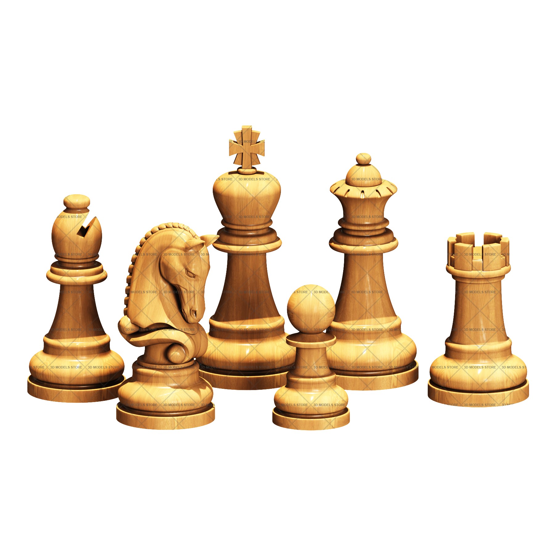 Free STL file Classic Chess Set Printable 3D print model ♟️・3D printable  model to download・Cults