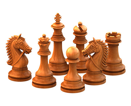 FIDE Chess Set by BeardedJester, Download free STL model