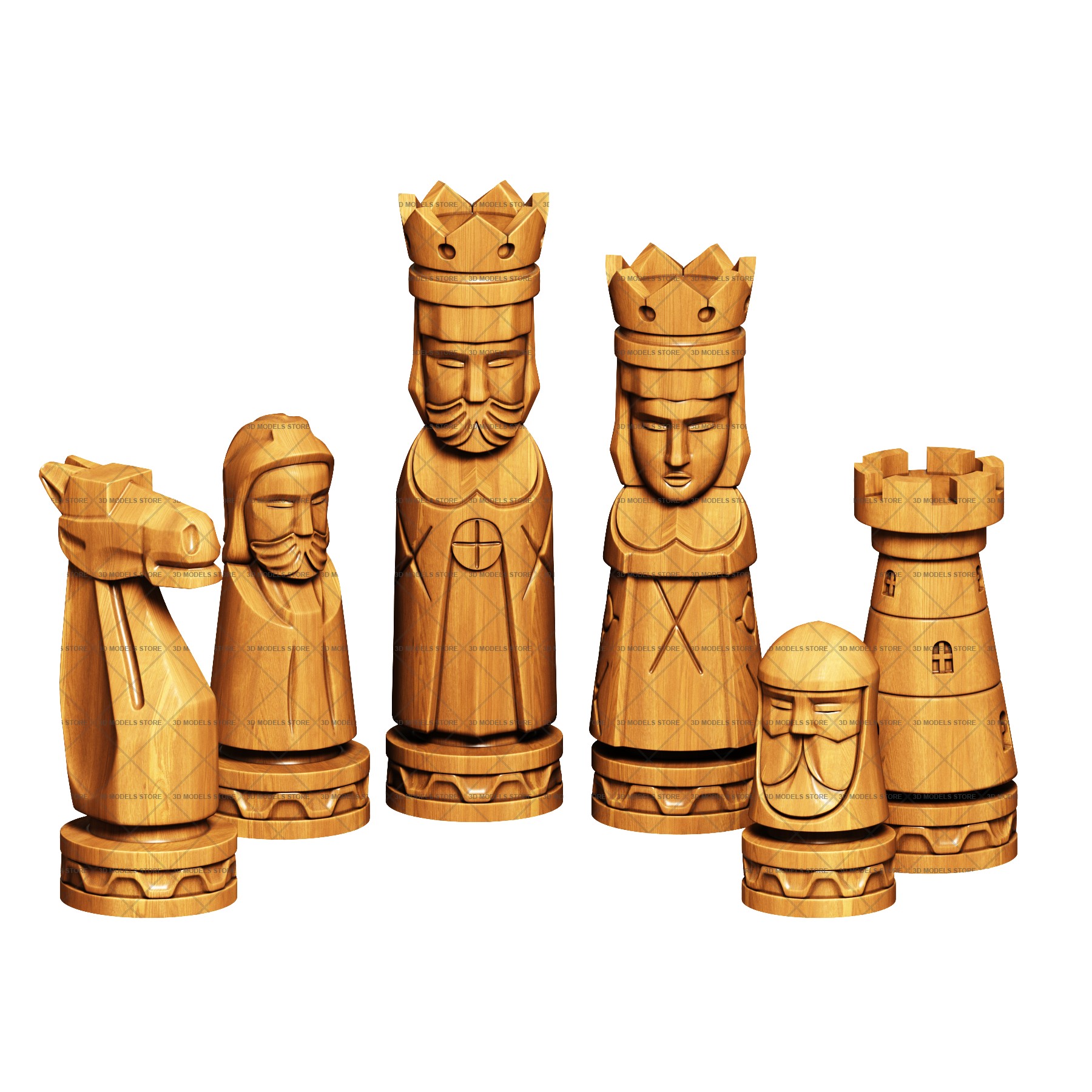 3D Printed Chess Set Pieces: A Complete How-to Guide For Custom Making Your  Own - J-CAD Inc. 1.888.202.2052