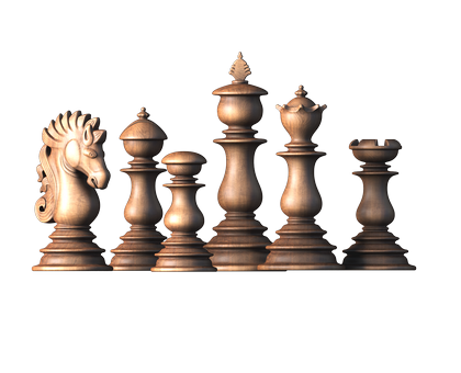 The Staunton Chess set, 3d models (stl)