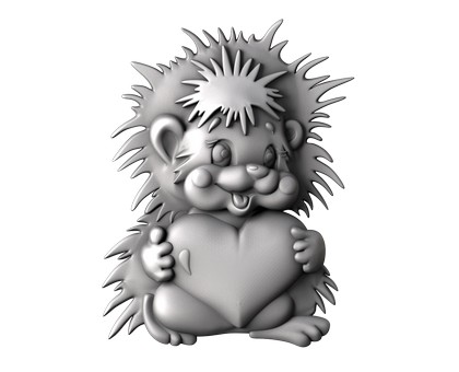 Hedgehog, 3d models (stl)