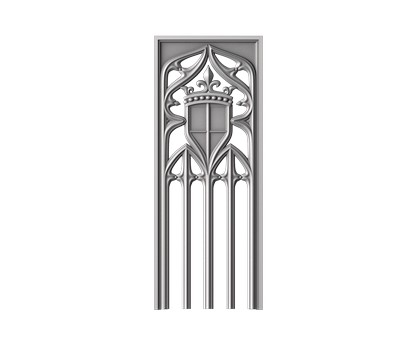 3D panel Gothic, 3d models (stl)