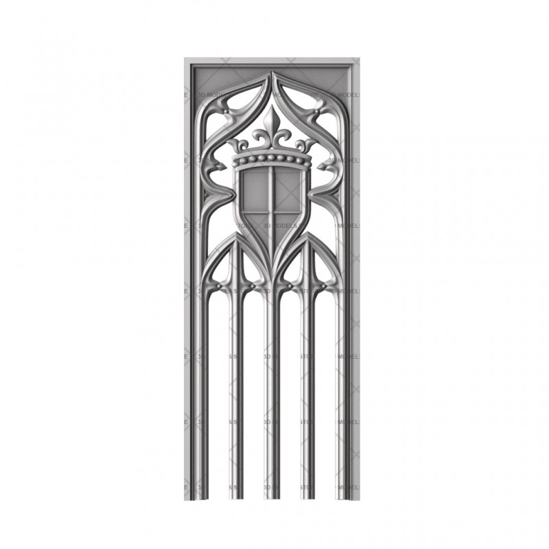 3D panel Gothic, 3d models (stl)