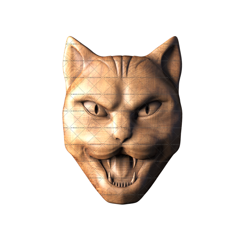 Cat mask, 3d models (stl)