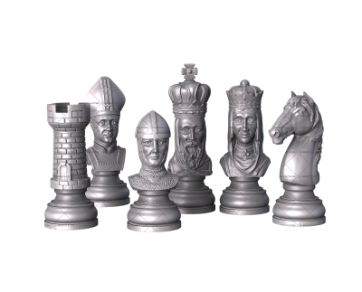 Chess, 3d models (stl)