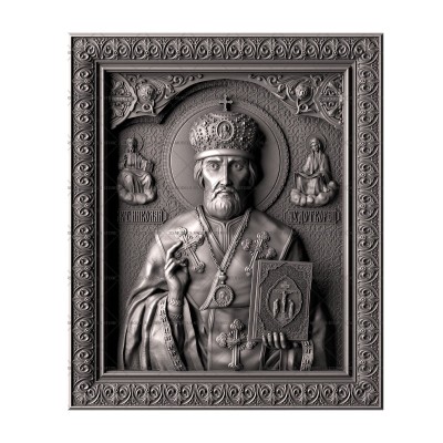 Icon St. Nicholas the Miracle Worker, 3d models (stl)