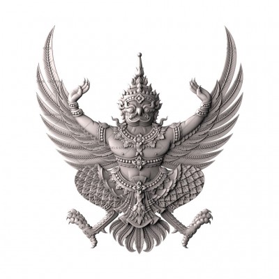 Garuda - Coat of Arms of Thailand, 3d models (stl)