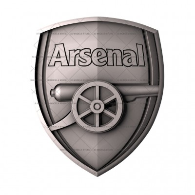 Symbol of Arsenal -3d (stl) model, 3d models (stl)