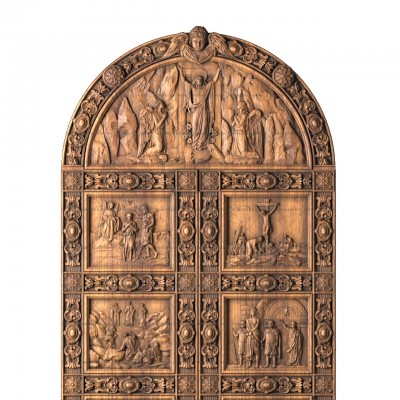 Gate for the temple, 3d models (stl)