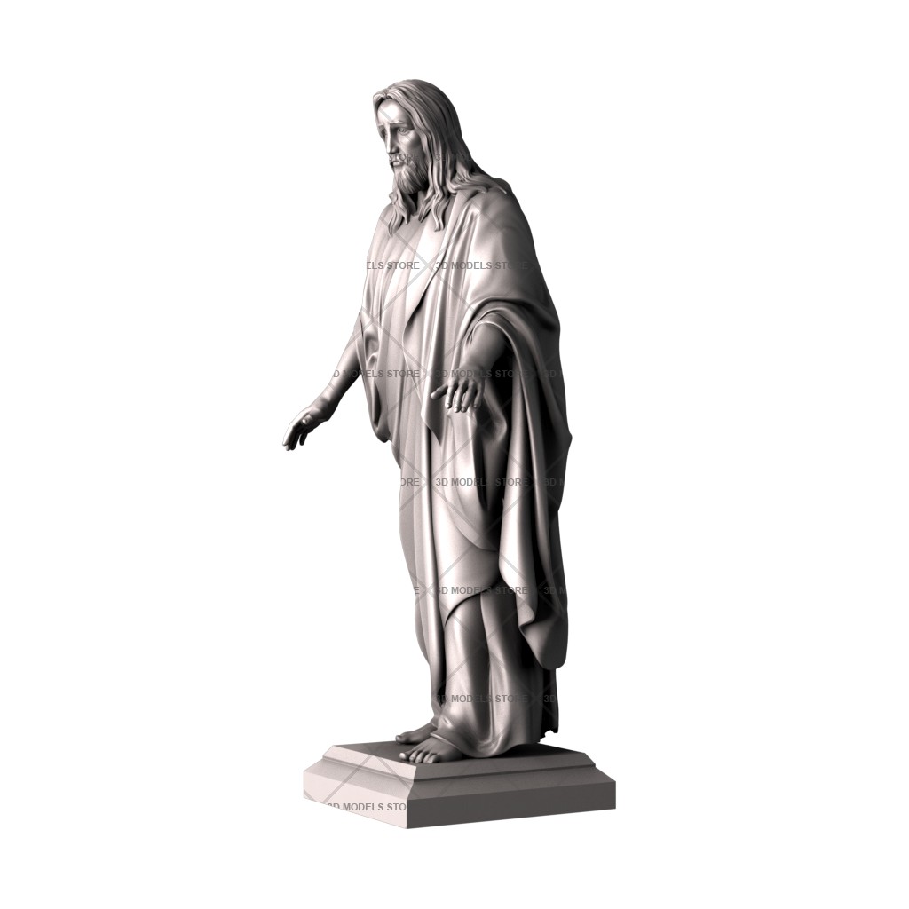 Sculpture Jesus Christ, 3d models (stl)