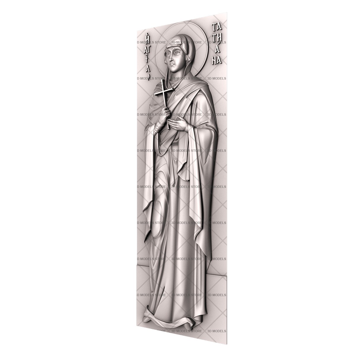 Icon Saint Tatiana, 3d models (stl)