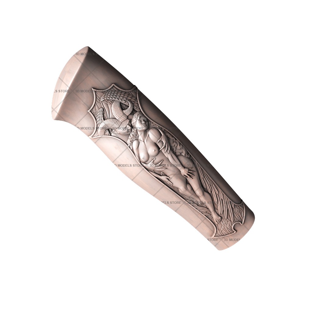 Arm with woman, 3d models (stl)