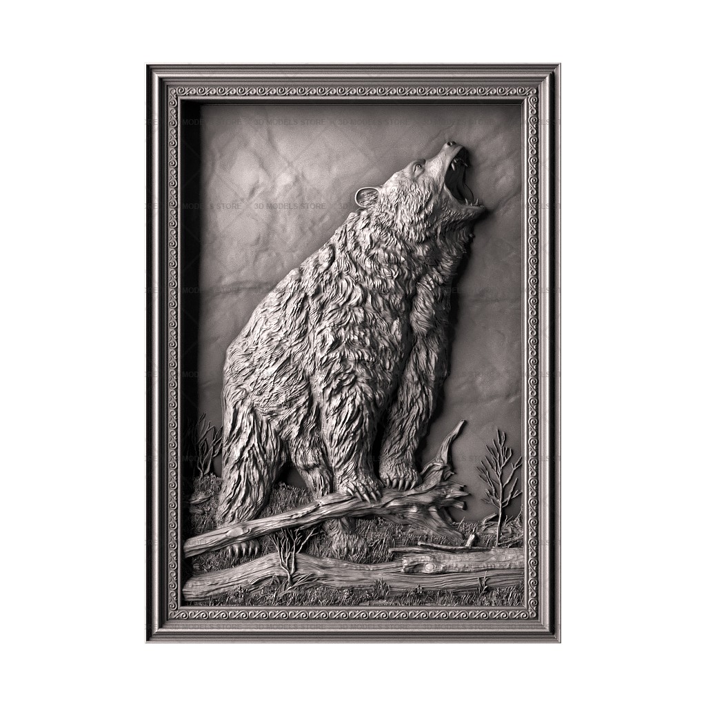 Panels Grizzly, 3d models (stl)