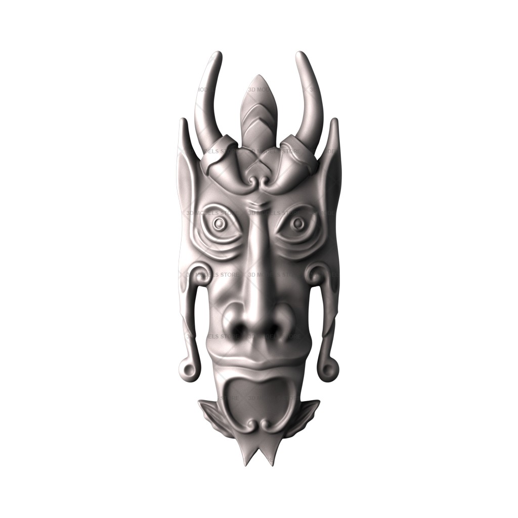 Mask Totem, 3d models (stl)