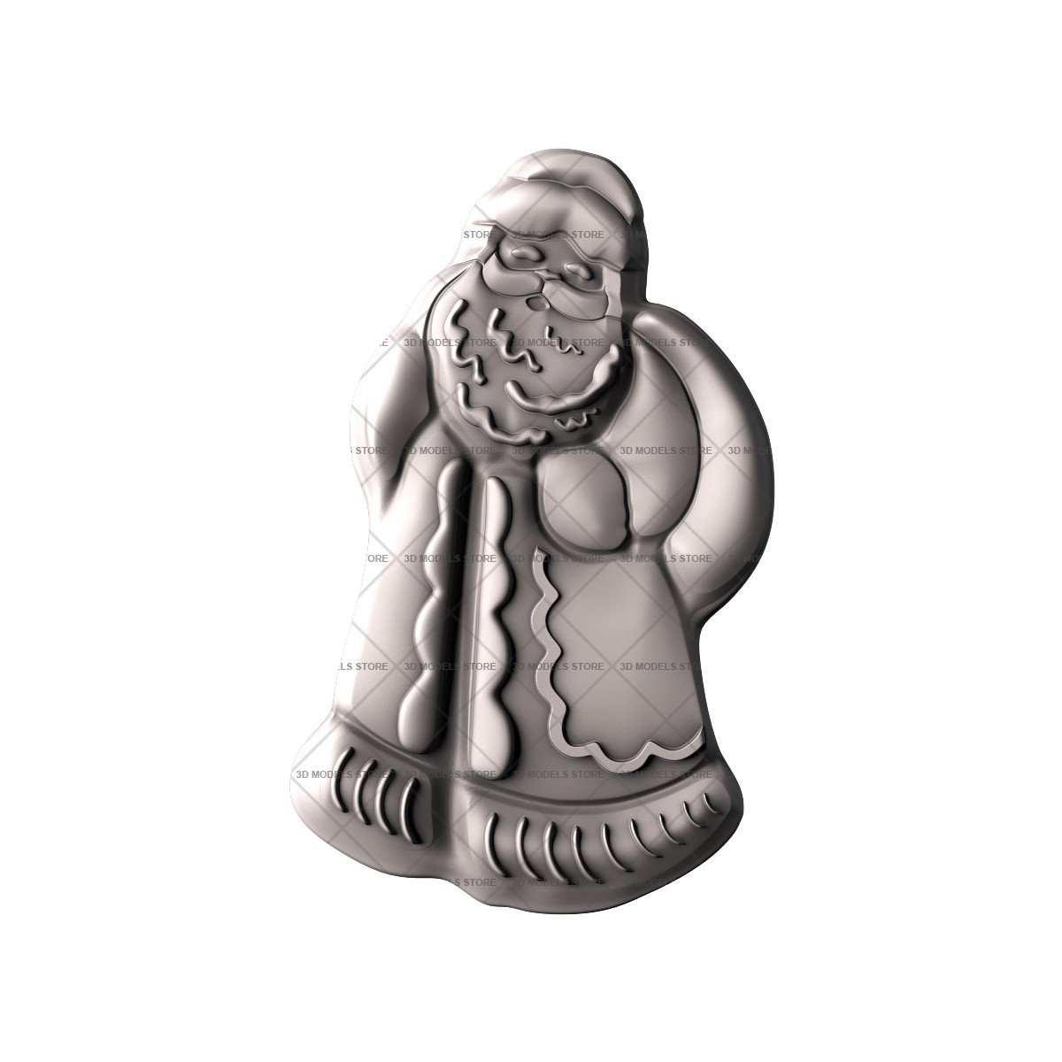 Santa Claus character, 3d models (stl)