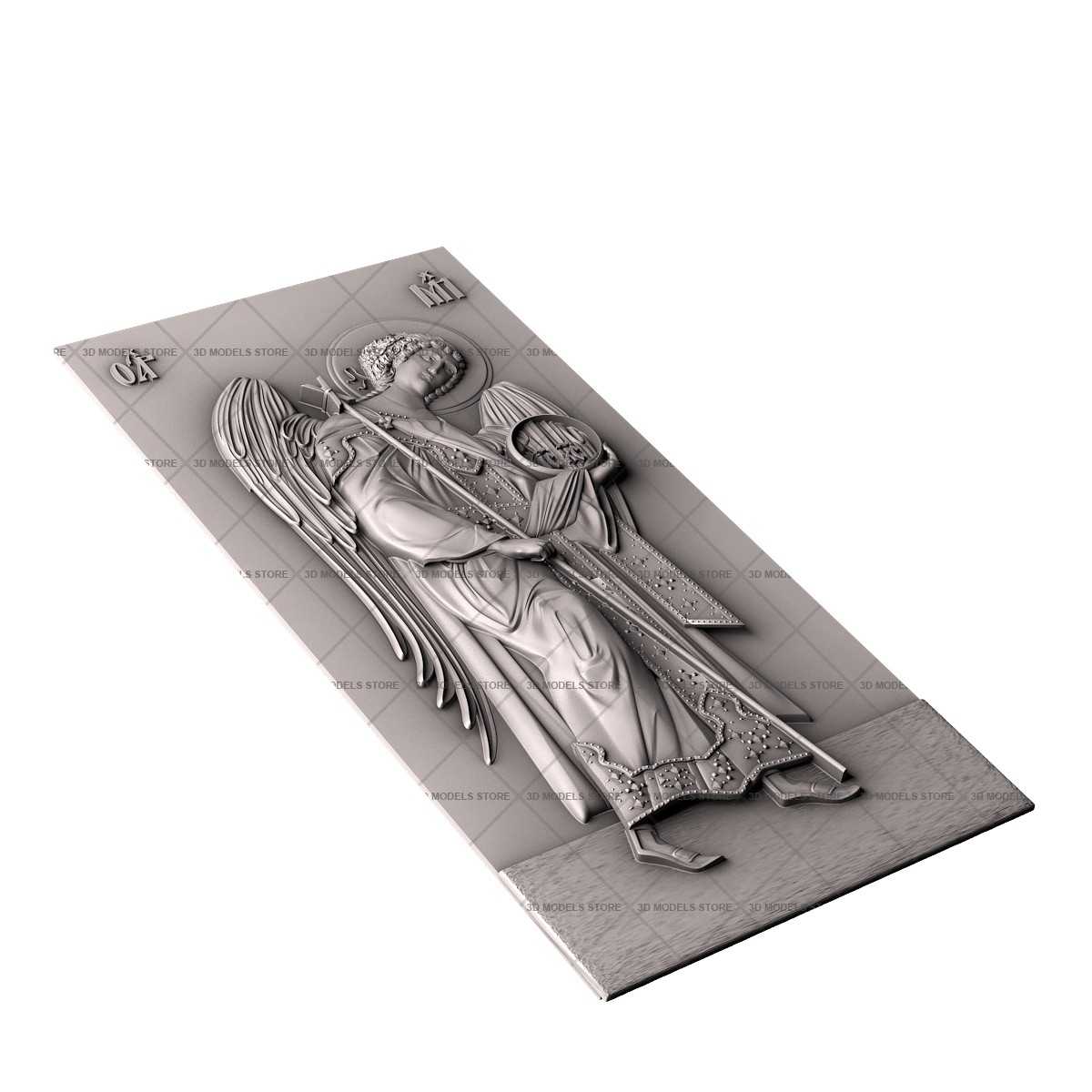 Icon of Archangel Michael, 3d models (stl)