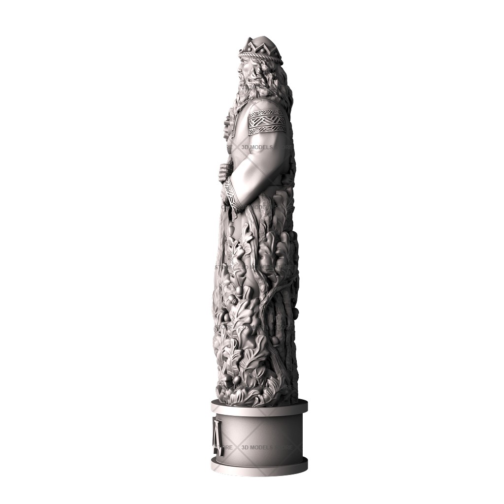 Sculpture of the god Rod, 3d models (stl)