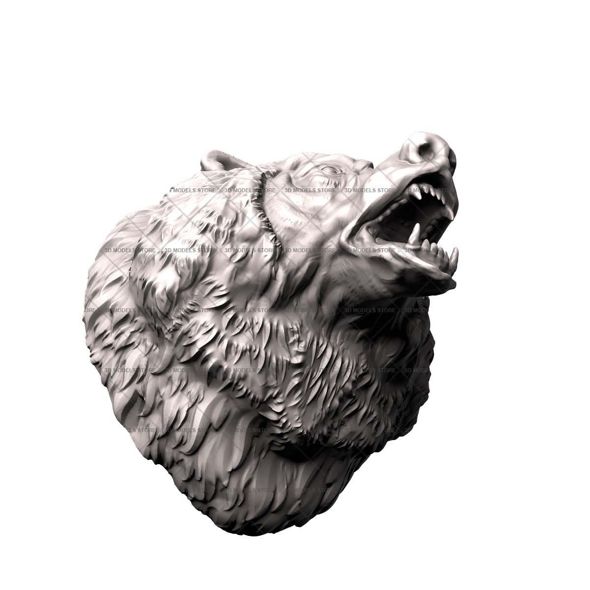 Sculpture Bear, 3d models (stl)