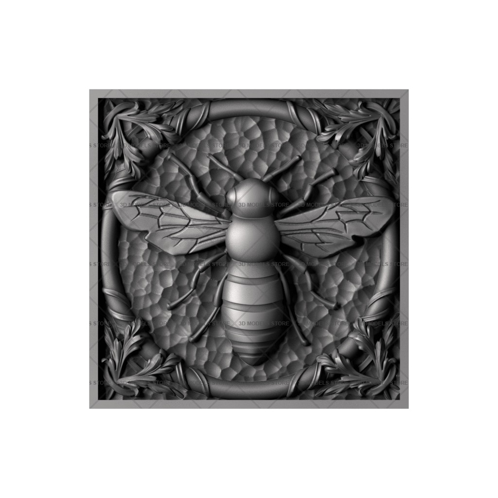 Panel Bee, 3d models (stl)