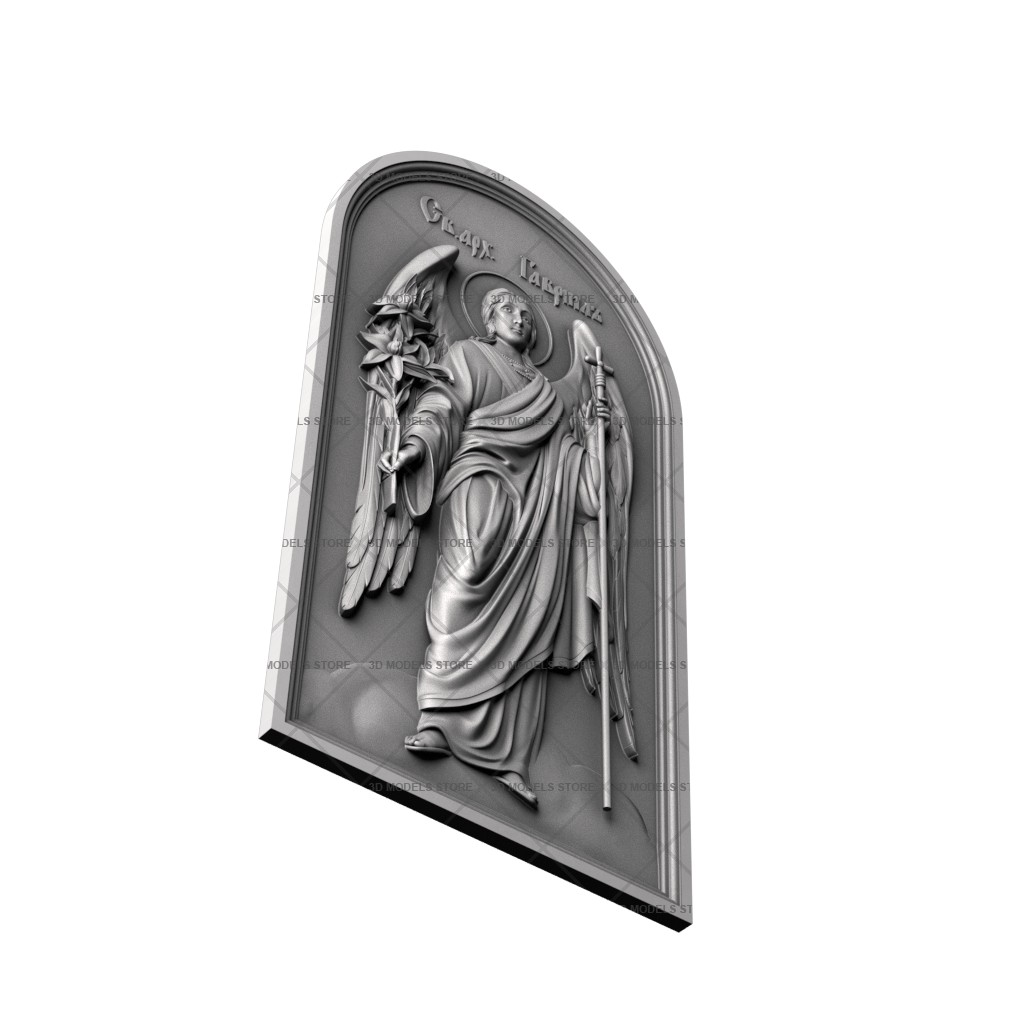 Icon of the Archangel of Gabriel, 3d models (stl)