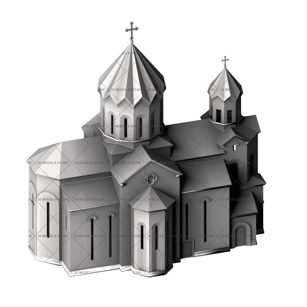 Sculpture Church, 3d models (stl)