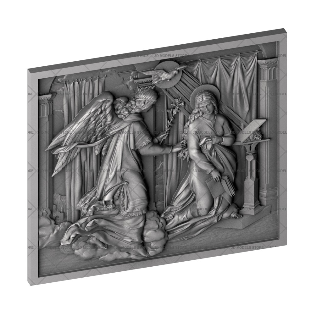 Panel Annunciation, 3d models (stl)