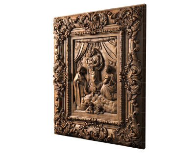 The Sistine Madonna, 3d models (stl)